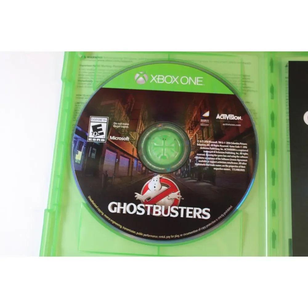 Ghostbusters (Microsoft Xbox One, 2016) Authentic, Complete, Tested/Works